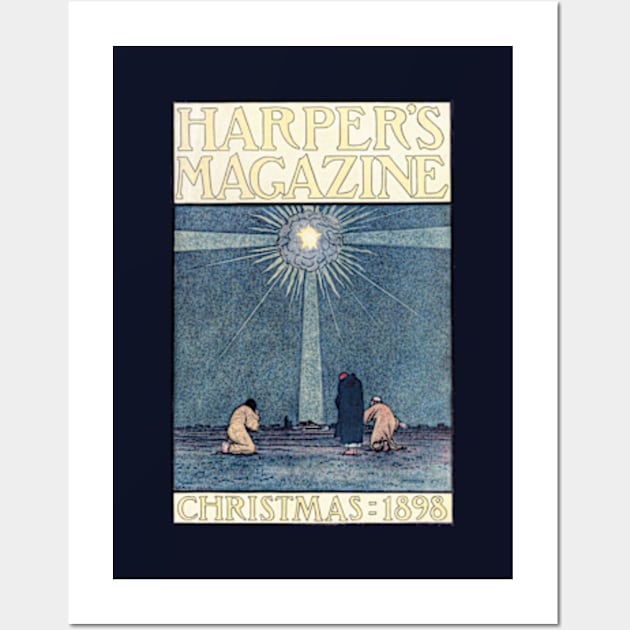 Harper's Magazine, Christmas 1898 Wall Art by UndiscoveredWonders